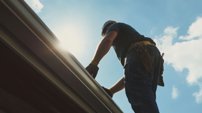 Business Gutter Installation detail