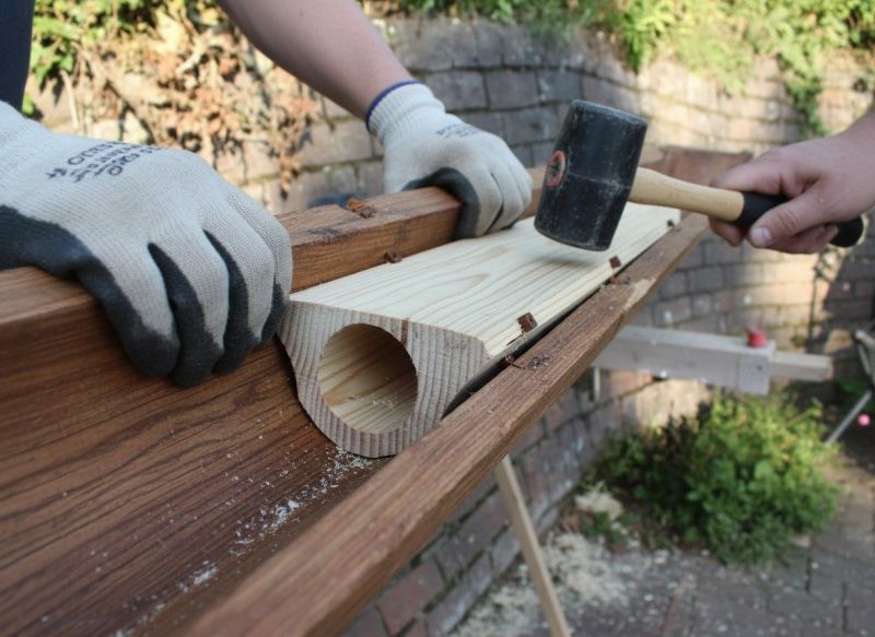 Wood Gutter Repair
