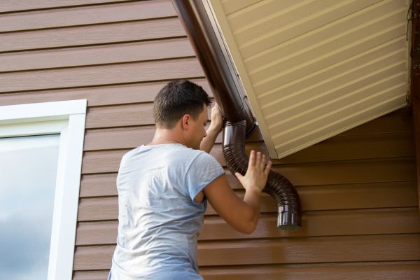 Porch Gutter Repair in Arlington Heights