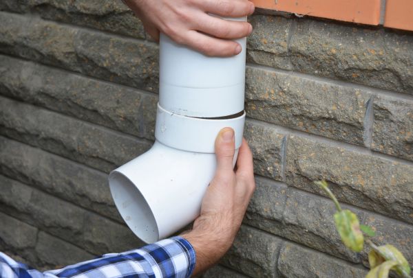 Drainage Downspout Repair in Arlington Heights