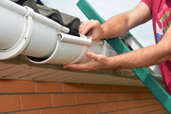 Large Gutter Repair in Arlington Heights