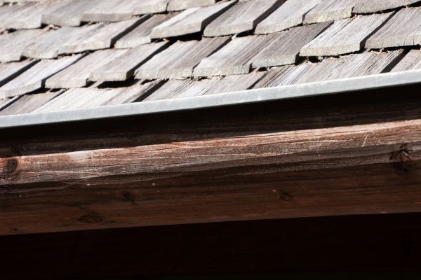 Wood Rain Gutter Installation in Arlington Heights